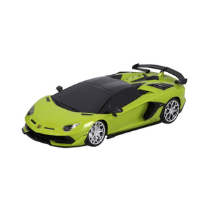 Radiografisch bestuurbare auto lamborghini 1:24 aventador svj roadster neon groe