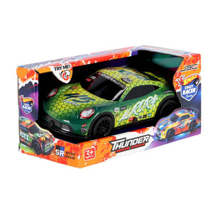 Auto Thunder met licht en geluid Crazy Racer