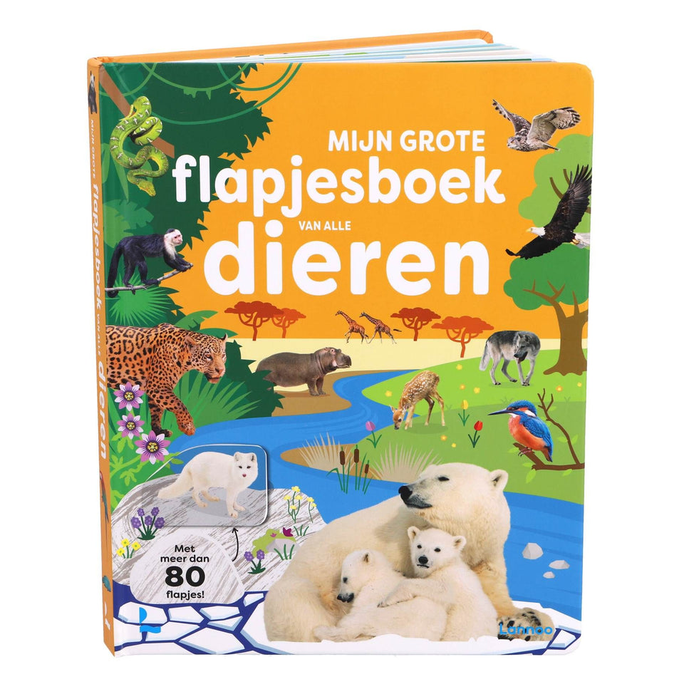 Boek Mijn Grote Flapjesboek Van Alle Dieren