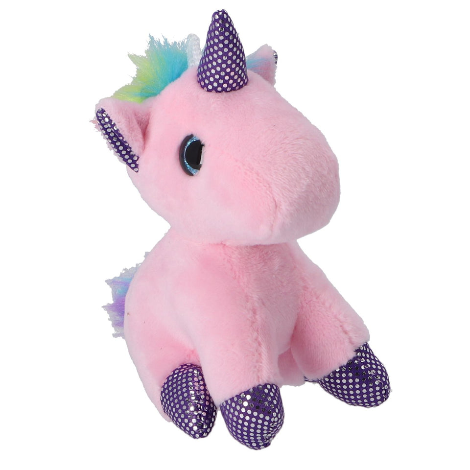 Pluche Unicorn In Draagtas Assorti