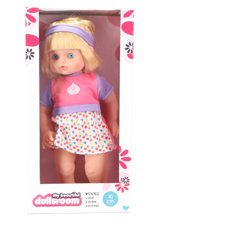 My Beautiful Dolls Room Pop 41cm Met Haar