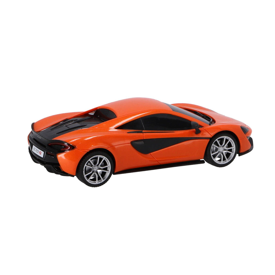 Radiografisch bestuurbare auto Mclaren 1:24 570s oranje