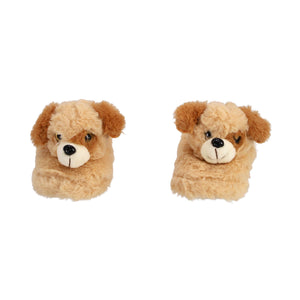 Pantoffels pluche hond kids maat 25-27