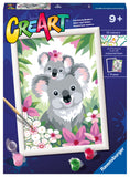 Ravensburger Creart Schilderen op nummer koala's