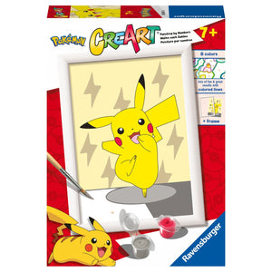 Ravensburger Creart schilderen op nummer  Pokémon Pikachu