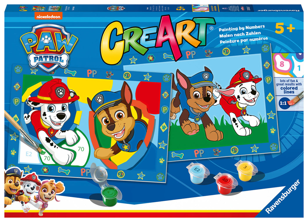 Ravensburger Creart junior schilderen op nummer  Paw Patrol