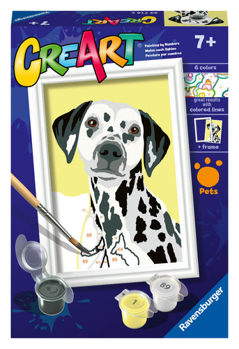 Ravensburger Creart schilderen op nummer  Dalmatiër