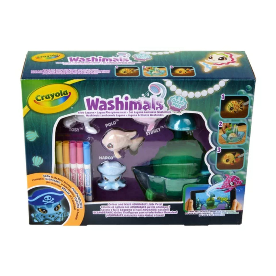 Washimals Playset Ocean Glow Lagoon