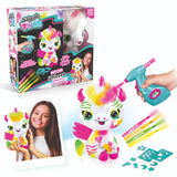 Airbrush Pluche Neon Unicorn