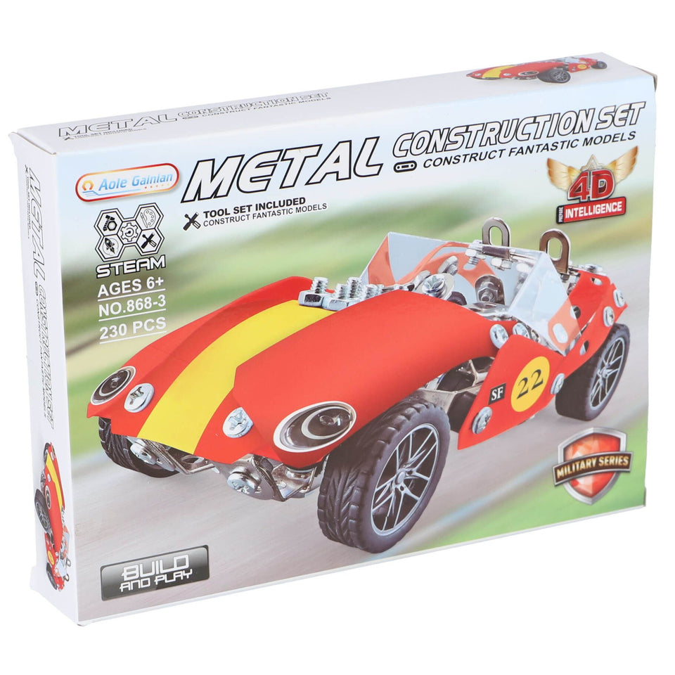 Constructieset metaal auto classic