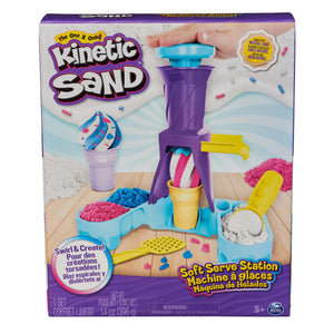 Kinetic Sand  Soft Serve Station