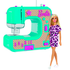 Barbie Naaimachine Met Pop