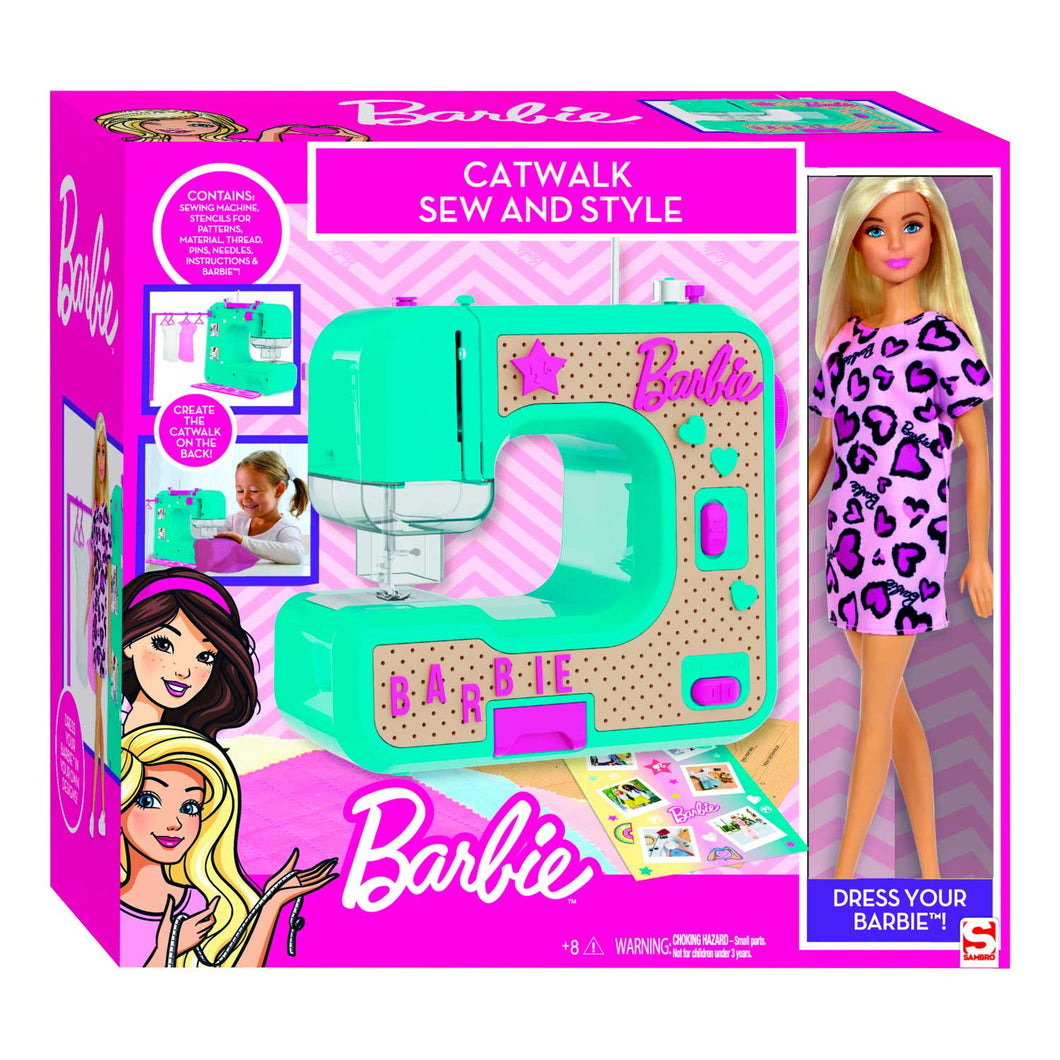 Barbie Naaimachine Met Pop