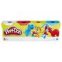 Play-Doh Klassieke Kleuren 4-Pack Assorti