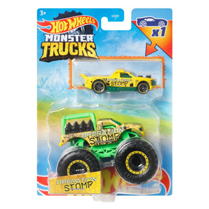 Hot Wheels Monster Trucks + Bonus 1:64 Assorti