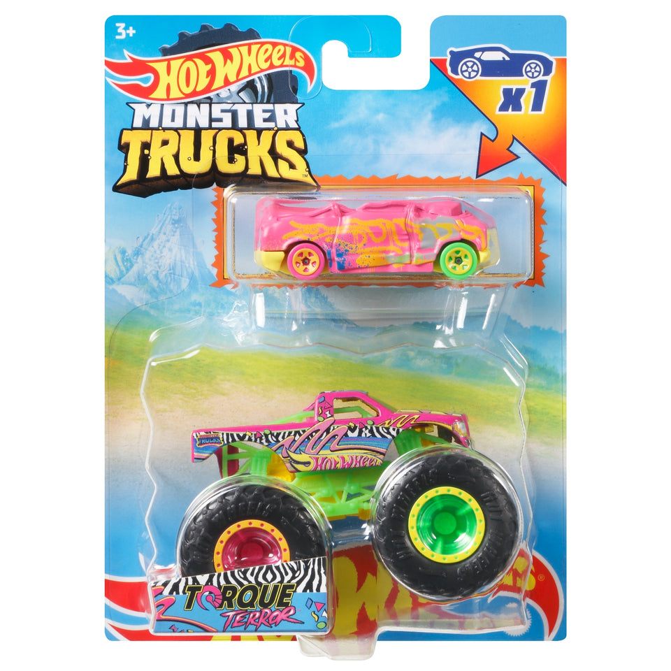 Hot Wheels Monster Trucks + Bonus 1:64 Assorti