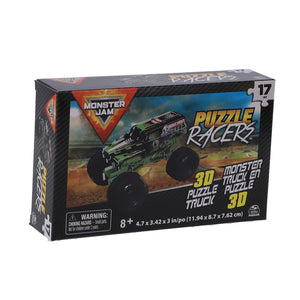 Monster Jam Puzzle Racers Assorti Pk 4