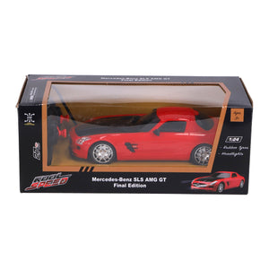 Radiografisch bestuurbare auto mercedes-benz 1:24  sls amg gt final edition rood