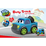 KiddyGo auto pick up truck 19 cm met licht en geluid blauw