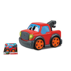 KiddyGo auto pick up truck 19 cm met licht en geluid rood