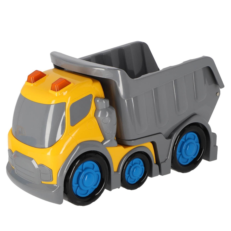 KiddyGo dump truck met licht en geluid 31 cm