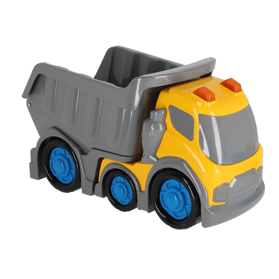 KiddyGo dump truck met licht en geluid 31 cm