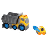 KiddyGo dump truck met licht en geluid 31 cm