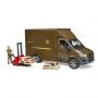 Bruder Mercedes Benz Sprinter UPS + Figuur en Accessoires