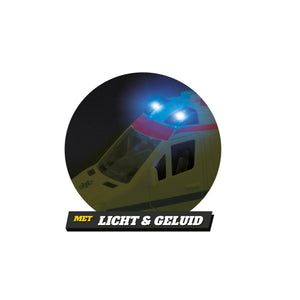 Cars ambulance truck Nederlands frictie met licht  en geluid