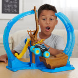 Monster Jam 1:64 Megalodon’s Loop of Doom Playset