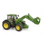 Bruder Tractor John Deere 7R 350 Met Frontlader