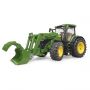 Bruder Tractor John Deere 7R 350 Met Frontlader