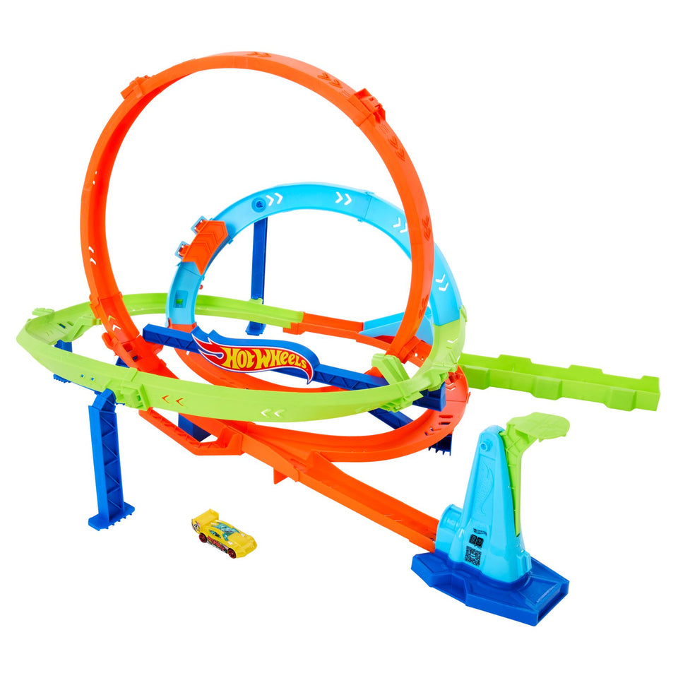 Hot Wheels action loop cycloon challenge