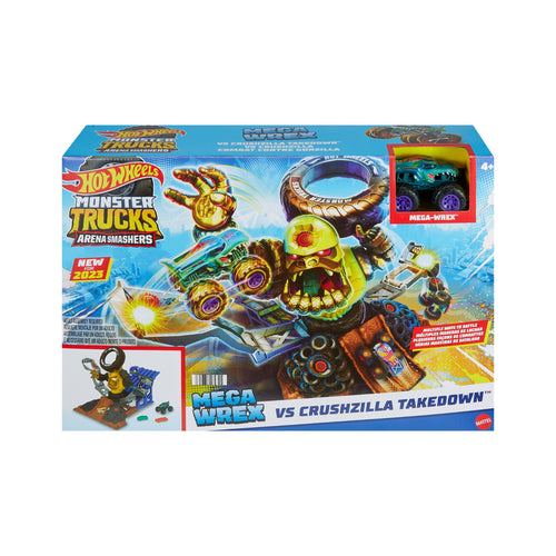 Hot Wheels monstertruck arena smasher takedown