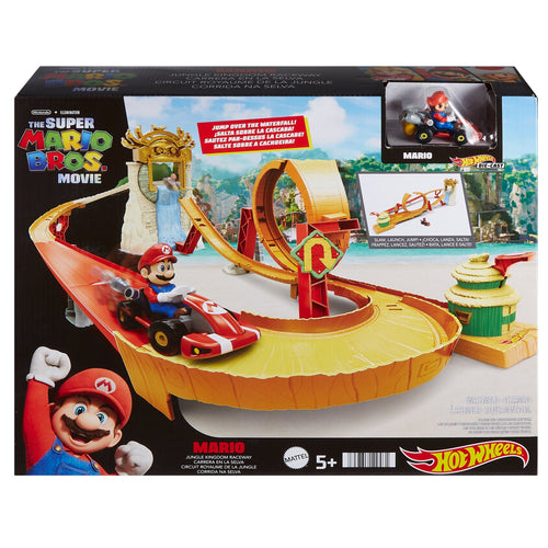 Hot Wheels Mario Kart Kong Island track set