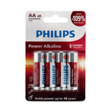 Batterij Philips AA 8 stuks Power Alkaline