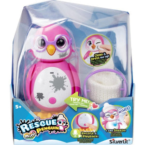 Rescue pinguin mini roze