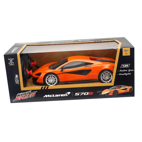 Radiografisch bestuurbare auto Mclaren 1:24 570s neon groen