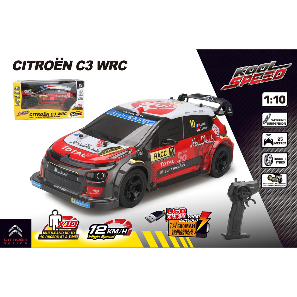 Radiografisch bestuurbare auto citroen 1:10 2.4g WRC