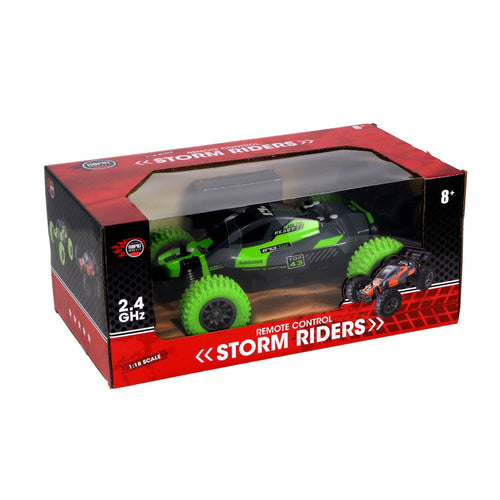 Rapid Wheels Radiografisch Bestuurbare Auto Storm Riders 1:18 2.4Ghz