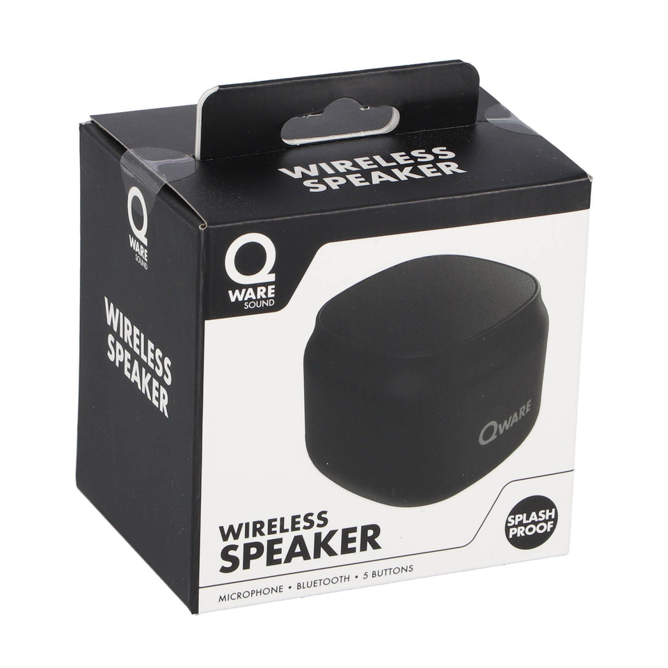 Speaker bluetooth zwart