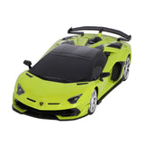 Radiografisch bestuurbare auto lamborghini 1:24 aventador svj roadster neon groe