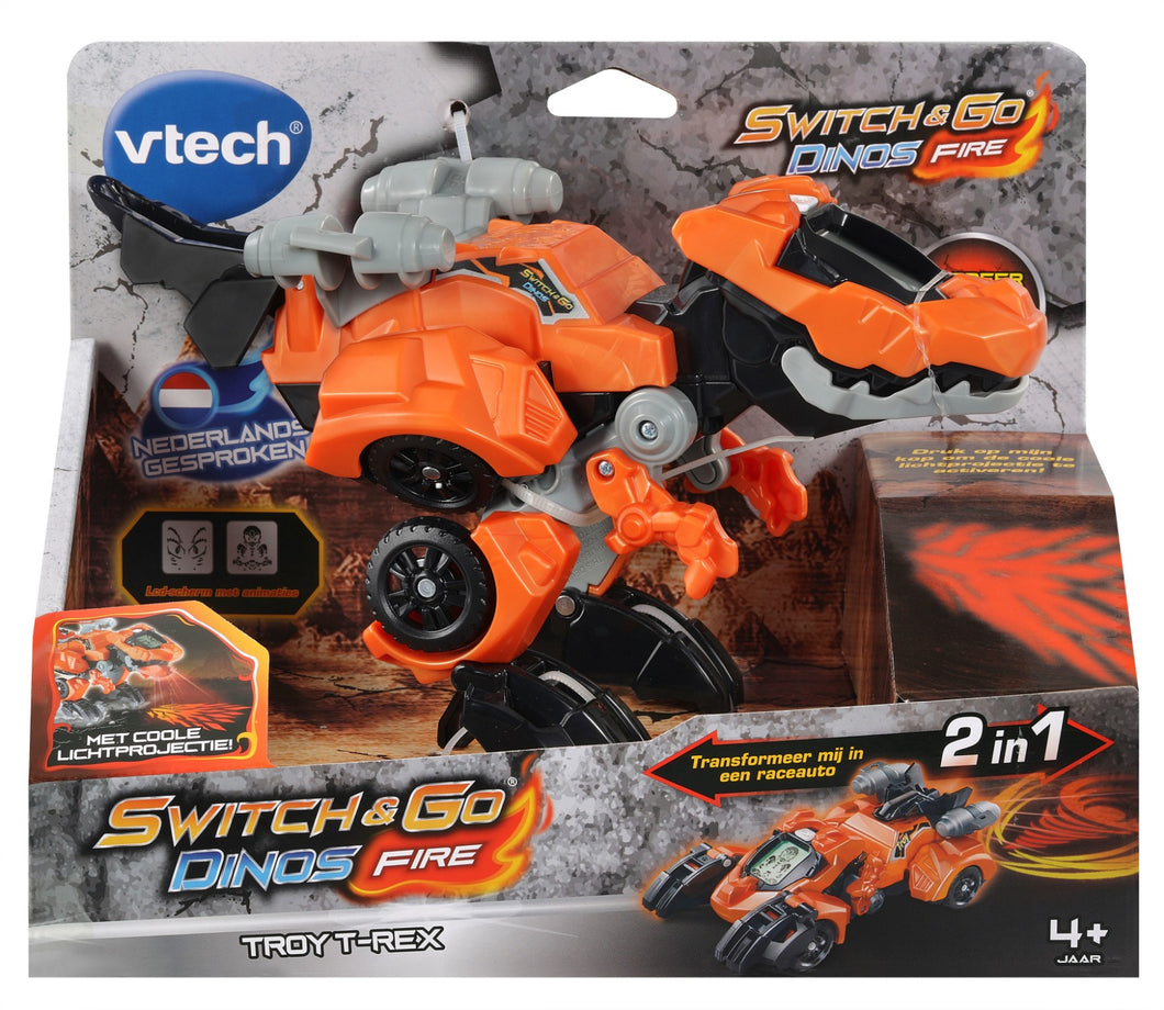 Vtech Switch En Go Dino'S Fire - Troy  T-Rex