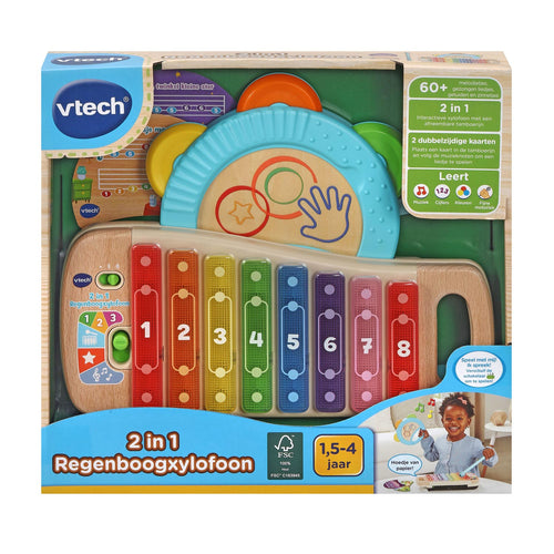 Vtech Baby 2 In 1 Regenboogxylofoon