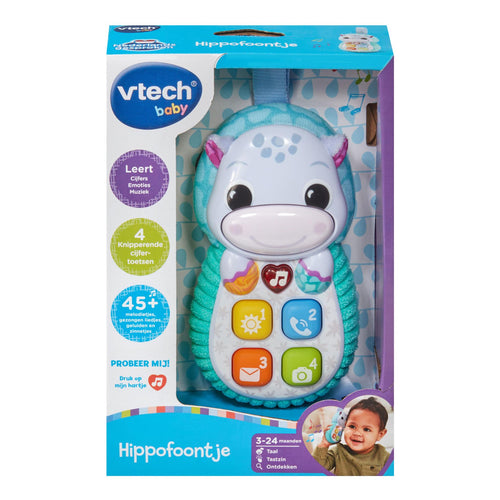 Pc Vtech Baby Hippofoontje Blauw