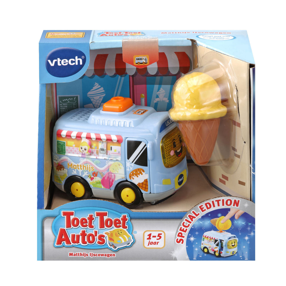 Vtech Toet Toet Auto's Special Edition Matthijs  IJscowagen