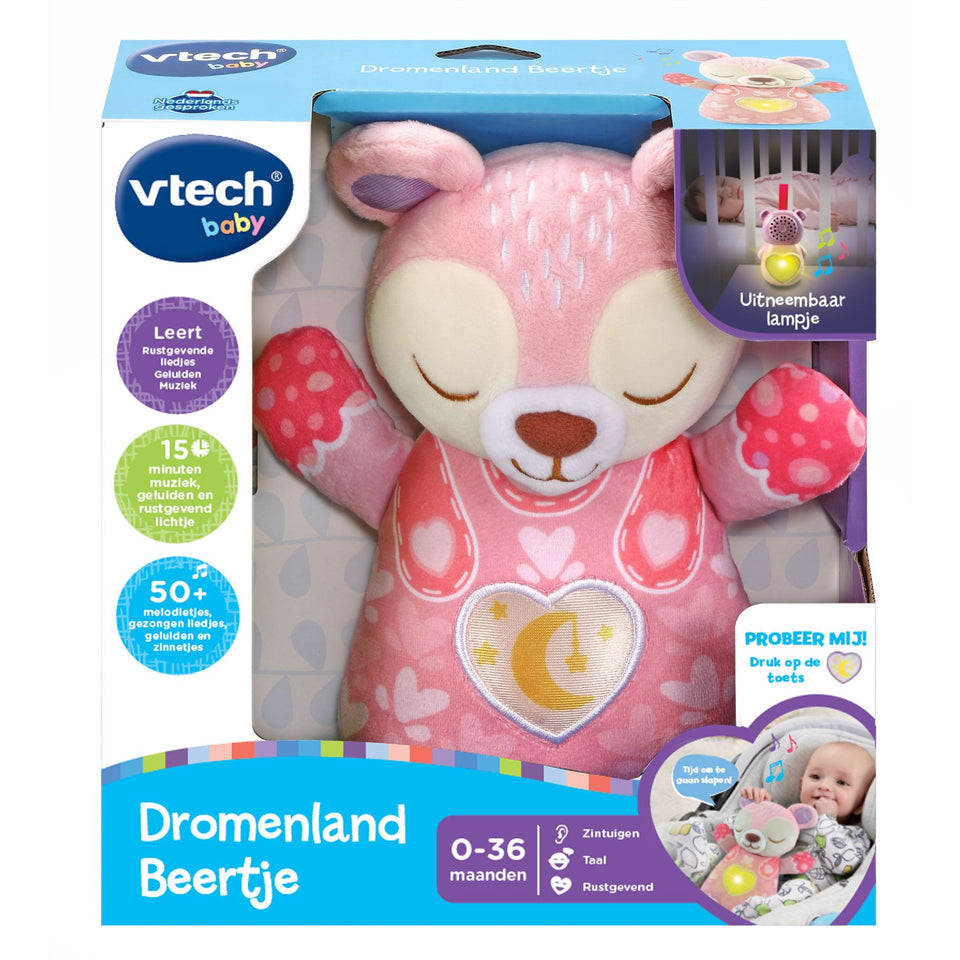 Vtech Baby Dromenland Beertje Roze