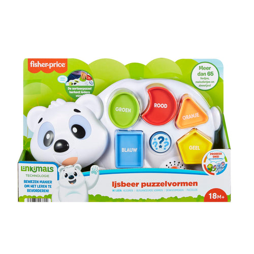 Fisher Price Linkimals Puzzlin Shapes Polar Bear  Nl