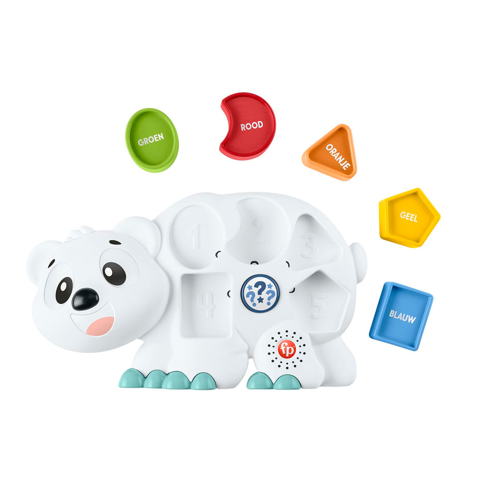 Fisher Price Linkimals Puzzlin Shapes Polar Bear  Nl