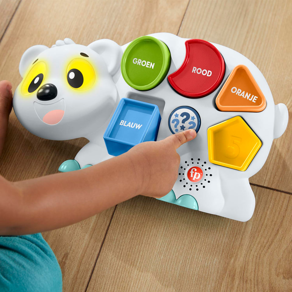 Fisher Price Linkimals Puzzlin Shapes Polar Bear  Nl